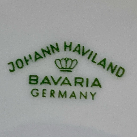 johann haviland bavaria germany plate 10.5” - Picture 7 of 9